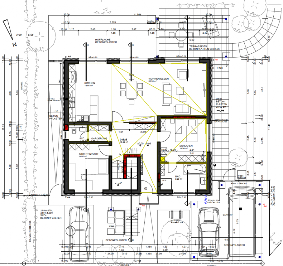 Plan Erdgeschoss